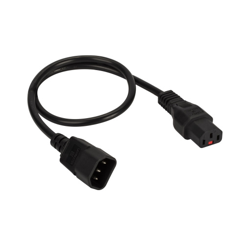 Кабели питания LANMASTER LAN-PP13L/14-1.0-BK