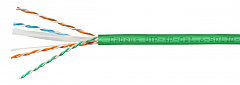 Cabeus UTP-4P-Cat.6-SOLID-LSLTx-GN Кабель витая пара UTP (U/UTP), категория 6, 4 пары (23 AWG)