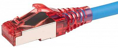 Hyperline PC-LPM-STP-RJ45-RJ45-C6-10M-LSZH-BL Патч-корд F/UTP, экранированный, Cat.6, LSZH, 10 м