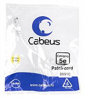 Патч-корды Cabeus PC-UTP-RJ45-Cat.5e-0.15m-WH