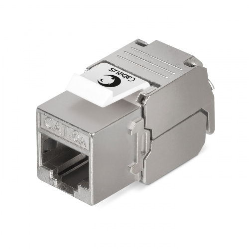 Модули Keystone Jack Cabeus KJ-RJ45-Cat.6A-SH-180-Toolless