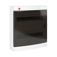 ДКС 84636 Щиток настен. с дверцей 36(2X18) мод.,IP41, белый