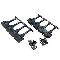 Кабельные организаторы (органайзеры) LANMASTER LAN-DC-CB-4U-PF/S