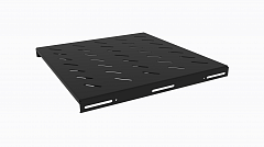 DANNMAN SHS-850-RAL9005 Полка стационарная до 200кг, 485х850мм, черная