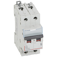 LEGRAND 408937 Авт.выкл.DX3 2П B3A 10kA/16kA