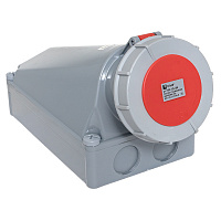 EKF ps-1442-125-380 Розетка стационарная наружная 1442 3Р+РЕ 125А 380В IP67 PROxima