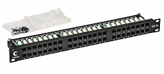 Cabeus PLHD-48-Cat.5e-Dual IDC-1U Патч-панель 19