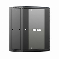 NTSS-W18U6045GS-BL Шкаф настенный телекоммуникационный 18U 600х450х964мм, 19