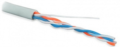 Hyperline UUTP2-C5-P24-IN-LSZH-GY-500 (500 м) Кабель витая пара неэкранированнаят, категория 5