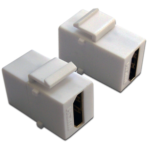 Модули Keystone Jack LANMASTER LAN-OK-HDMI-V-WH