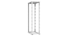 TLK TRD-476010-R-GY Монтажная стойка двухрамная с разборной рамой 19