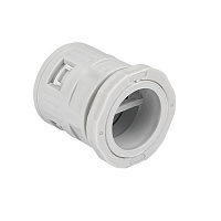 EKF kn-t-32 Коннектор для гофрированной трубы (32мм.) (10шт.)-Plast