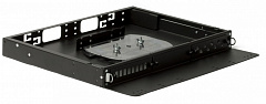 Hyperline FO-19V-1U-3xSLT-W130H30-24UN-BK Бокс оптический универсальный 19