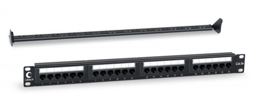 Патч-панели Cabeus PL-24-Cat.5e-Dual