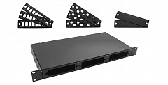 TELCORD КСу-24-1U-8M-1КУ-BK Кросс оптический стоечный КСу-24-1U, 19