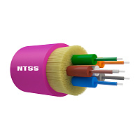 NTSS-FO-D-IN-504-6-LSZH Оптический кабель распределительный, OM4, 50/125, 6 волокон, LSZH, маджента