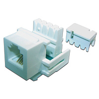 TWT TWT-OK12UTP-110WH Модуль Keystone, RJ12 Port, UTP, 110, максимальная ширина 22 мм, цвет белый
