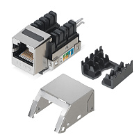 Cabeus KJ-RJ45-Cat.5E-SH-90 Вставка Keystone Jack RJ-45(8P8C), категория 5e, экранированная, заделка