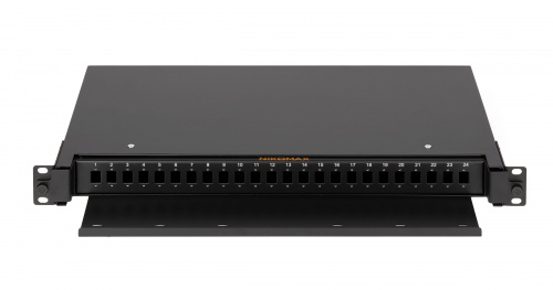 Оптические боксы NIKOMAX NMF-RP24SC-TS-P1-1U-BK