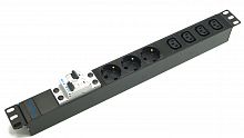 Блоки силовых розеток Dannman SDF19-3SH-4IEC-2B-1x32-CB