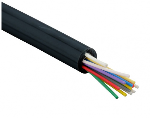 Волоконно-оптический кабель Hyperline FO-DPE-IN/OUT-9S-24-LSZH-BK