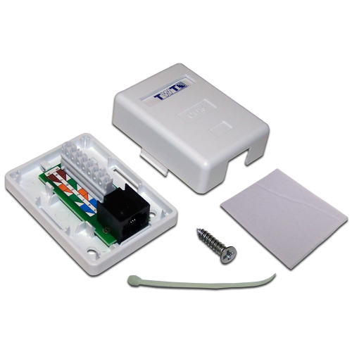 Компьютерные розетки TWT TWT-SM1-45/6-WH