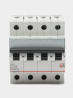LEGRAND 404070 Авт.выкл.TX3 C16A 4П 6000
