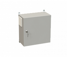 DANNMAN OBS-E-3215-S3000-IP54-R7035 Универсальный климатический бокс 300x200х150, дверь-сталь, IP54