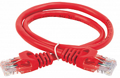 ITK PC04-C5EU-2M Коммутационный шнур (патч-корд), кат.5Е UTP, 2м, красный