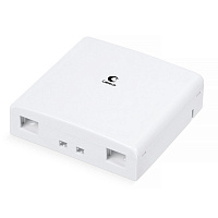 Cabeus OB-2SC/LC Корпус внешней оптической настенной розетки на 2 SC/LC (без пигтейлов и проходных а