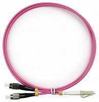 Патч-корды оптические Cabeus FOP-50-OM4-LC-FC-1,5m