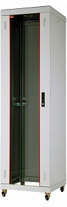 Шкаф напольный EUROline 19" 22U 600x600 дверь стекло (EU22U66GF1R1)