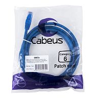 Патч-корды Cabeus PC-UTP-RJ45-Cat.6-2m-BL-LSZH