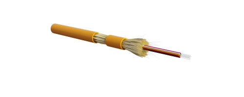 Волоконно-оптический кабель Hyperline FO-DT-IN-62-8-LSZH-OR
