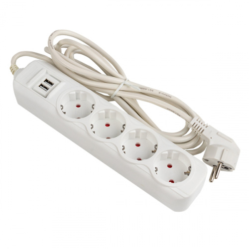 Сетевые фильтры и удлинители EKF UBA16-2USB-4-02i