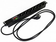 Блоки силовых розеток Hyperline SHE19-7SH-AV-2.5EU