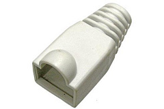 TWT TWT-BO-6.0-WH/100 Защитные колпачки для кабеля 6,0мм cat.5, на соединение коннектора с кабелем,