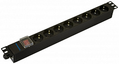 DANNMAN SDF19-8SH-S-1x16-CB Блок розеток для 19