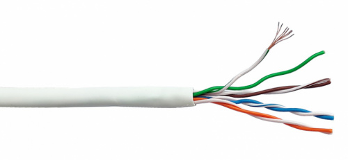 Кабель витая пара LANMASTER LAN-5EFTP-PT-LSZH-WH