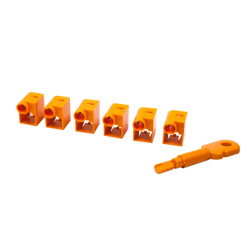 Модули Keystone Jack LANMASTER LAN-SEC45-CL-SET-OR