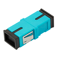 LANMASTER LAN-SC/NF-AM-OM3 Адаптер оптический SC без фланцев, OM3, симплексный