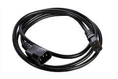 Rem R-10-Cord-C13-C14-1.8 Шнур (кабель) питания с заземлением IEC 320 C13 - IEC 320 C14, 3x1.0 кв.мм