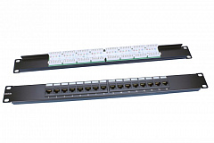 Hyperline PP3-19-16-8P8C-C5E-110D Патч-панель 19