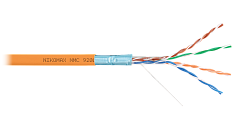 NIKOMAX NMC 9200C-OR Кабель F/UTP 4 пары, Кат.5e (Класс D), тест по ISO/IEC, 100МГц, одножильный