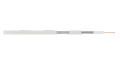 NETLAN EC-C2-32123A-WT-1 Кабель коаксиальный, RG-6 (75 Ом), одножильный, CCS (омедненная сталь), вну