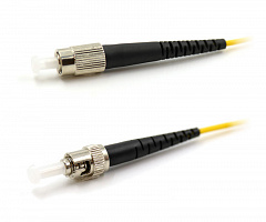 Cabeus FOP(s)-9-FC-ST-10m Шнур оптический simplex FC-ST 9/125 sm 10м LSZH