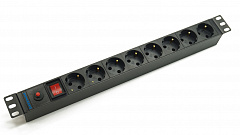 DANNMAN SDF19-8SH-S-M-1x10-IEC Блок розеток для 19