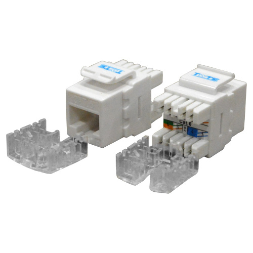 Модули Keystone Jack TWT TWT-OK45UTP180/6-WH