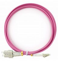Патч-корды оптические Cabeus FOP-50-OM4-LC-SC-3m