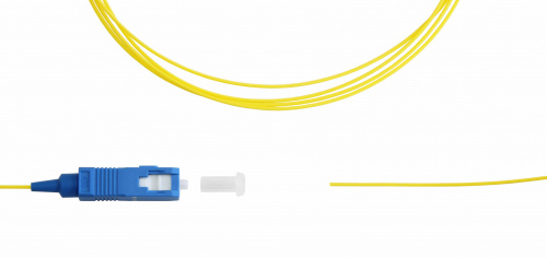 Пигтейлы TELCORD ШОС-0.9-PT-SC/U-SM-1.5м-LSZH-YL